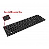 Quantum QHM7406 Spill-Resistant Wired USB Keyboard (Black)