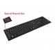 Quantum QHM7406 Spill-Resistant Wired USB Keyboard (Black)