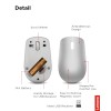 Lenovo 530 Wireless Mouse (Platinum Grey) Lenovo 530 Wireless Mouse (Platinum Grey)