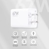 Mi Xiaomi Original 67W Fast Charger Combo/Rapid Charging with Qualcomm Quick Charge 3.0. Includes USB Type-C 6A Fast Charge Cable. Compatable with mobiles, laptops, and Power Banks (White) Mi Xiaomi Original 67W Fast Charger Combo/Rapid Charging with Qualcomm Quick Charge 3.0. Includes USB Type-C 6A Fast Charge Cable. Compatable with mobiles, laptops, and Power Banks (White)