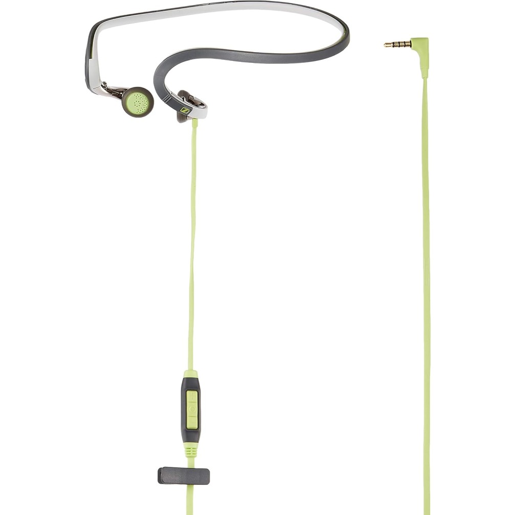 Sennheiser PMX 686G Sports Earbud Neckband Headset (Grey/Green)