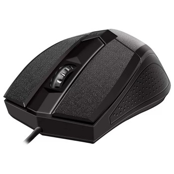 QUANTUM wired mouse qhm 224d Wired Optical Mouse (USB 2.0, Black)-
