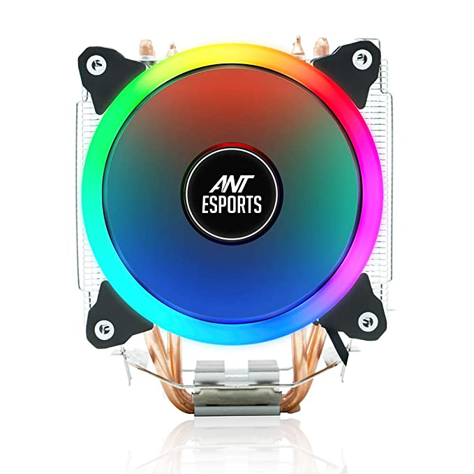 Ant Esports ICE-C612 with RGB CPU Cooler/Fan Support Intel LGA775, LGA1200 Ant Esports ICE-C612 with RGB CPU Cooler/Fan Support Intel LGA775, LGA1200