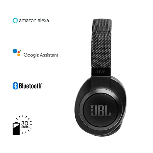 JBL Live 500BT by Harman, 30 Hrs Playtime, Quick Charge, Wireless Over Ear Headphones with Mic JBL Live 500BT by Harman, 30 Hrs Playtime, Quick Charge, Wireless Over Ear Headphones with Mic