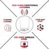Tenda N301 Wireless-N300 Easy Setup Router White Not a Modem