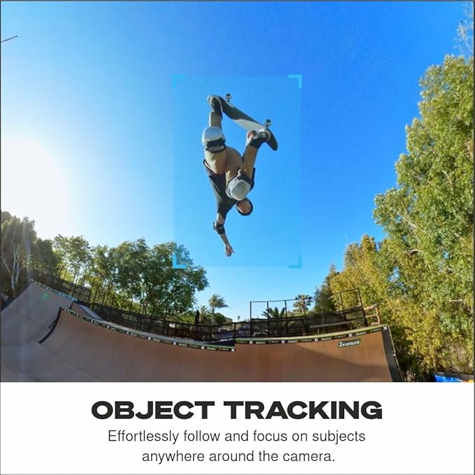 GoPro Max 360 Action Camera - 5.6K30 HD Video & 16.6MP Photos, Ultimate 360 Photography, Stabilization, Rugged & Waterproof, High-Performance Enduro Battery, Easy Object Tracking with Quik Editing App GoPro Max 360 Action Camera - 5.6K30 HD Video & 16.6MP Photos, Ultimate 360 Photography, Stabilization, Rugged & Waterproof, High-Performance Enduro Battery, Easy Object Tracking with Quik Editing App