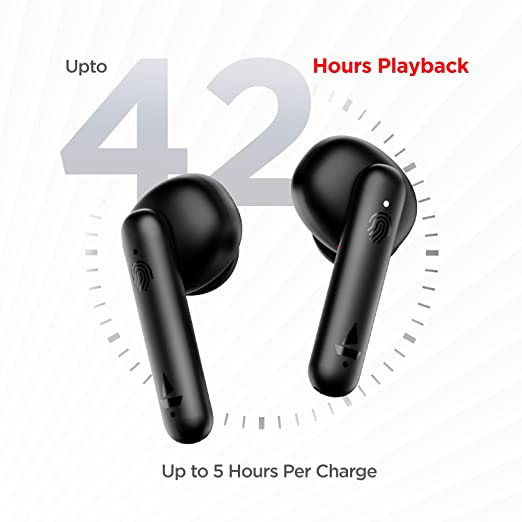 boAt Airdopes 141 True Wireless Earbuds (Bold Black) boAt Airdopes 141 True Wireless Earbuds (Bold Black)