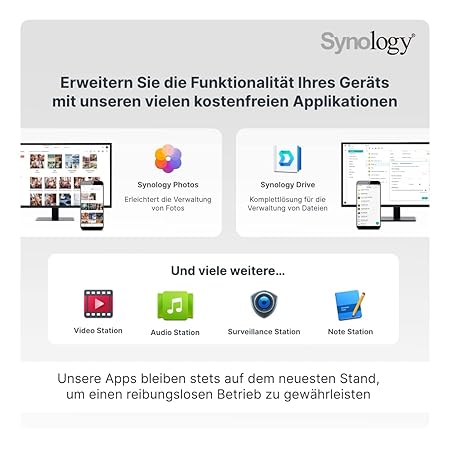 Synology DiskStation DS920+ Network Attached Storage Drive (Black)