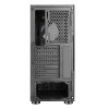 Ant Esports ICE-130AG Mid Tower Computer Case I Gaming Cabinet Supports ATX, Micro-ATX, Mini-ITX Motherboard with Transparent Side Panel 1 x 120 mm Rear Fan Preinstalled - Black