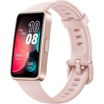 Huawei Band 9, Comfortable All-Day Wearing, Sleep Tracking, Fast Charging, Durable Battery, Intelligent Brightness Adjustments, 100 Different Workout Modes, Compatible with iOS&Android (Pink) Huawei Band 9, Comfortable All-Day Wearing, Sleep Tracking, Fast Charging, Durable Battery, Intelligent Brightness Adjustments, 100 Different Workout Modes, Compatible with iOS&Android (Pink)