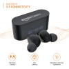 AmazonBasics Truly Wireless in Ear Earbuds with Built-in Mic Touch (Black) AmazonBasics Truly Wireless in Ear Earbuds with Built-in Mic Touch (Black)