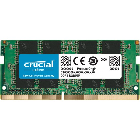 Crucial RAM 8GB DDR4 2666 MHz CL19 Laptop Memory CT8G4SFRA266