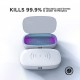 Flix (Beetel) Uv Sanitizer 10W Qi Wireless Charger,Portable Uv Sterilizer Box 99.9% Sterilization for Mask,Smartphone, Uv Box (White)