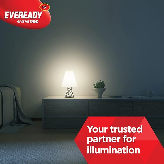Eveready 9W B22D Emergency Inverter LED Bulb Cool Day Light 6500K Energy Efficient IBMS Technology 4 Hour Battery Backup Li-on Battery Inside Eveready 9W B22D Emergency Inverter LED Bulb Cool Day Light 6500K Energy Efficient IBMS Technology 4 Hour Battery Backup Li-on Battery Inside