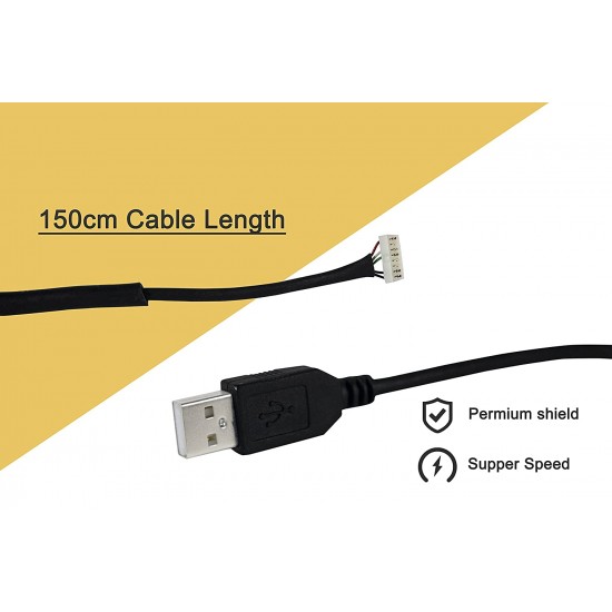 Morpho USB cable usb for Morpho mso 1300-e,e2,e3 Fingerprint device 1.5m