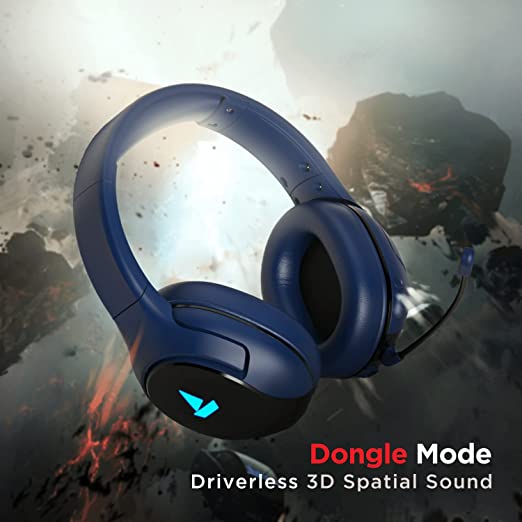 boAt Immortal IM1300 Bluetooth Gaming Headset (Phantom Blue) boAt Immortal IM1300 Bluetooth Gaming Headset (Phantom Blue)