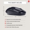 iBall Wireless Combo i4 Deskset Slim / Keyboard / Smart Mouse Chocolate Key