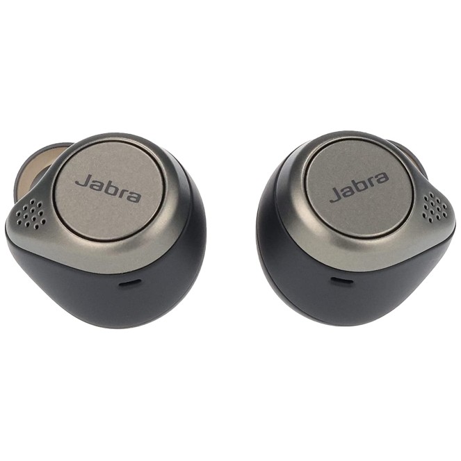 Jabra Elite 75t Earbuds – Alexa Enabled True Wireless Earbuds with Charging Case Titanium Black Jabra Elite 75t Earbuds – Alexa Enabled True Wireless Earbuds with Charging Case Titanium Black