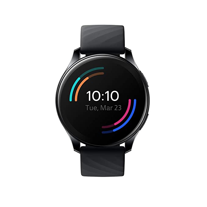OnePlus Watch Midnight Black: 46mm dial, Warp Charge, 110+ Workout Modes, Smartphone Music,SPO2 Health Monitoring OnePlus Watch Midnight Black: 46mm dial, Warp Charge, 110+ Workout Modes, Smartphone Music,SPO2 Health Monitoring