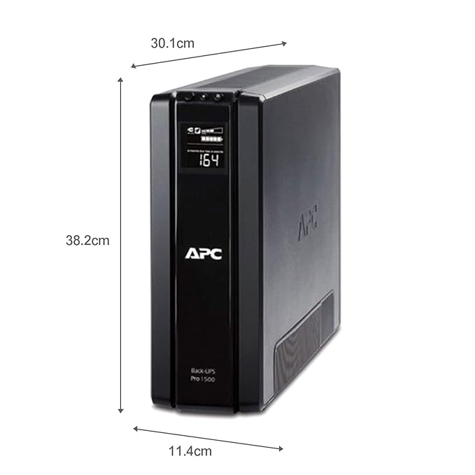 (refurbished) APC Back UPS Pro BR1500G-IN, 1500VA / 865W, 230V UPS System