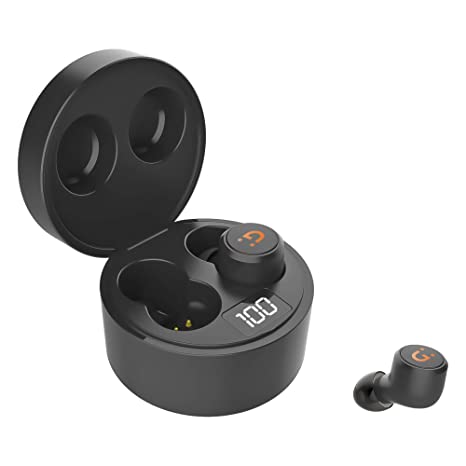 GIONEE Atom Ear Buds Truly Wireless Bluetooth In Ear Headset with Mic Black GIONEE Atom Ear Buds Truly Wireless Bluetooth In Ear Headset with Mic Black