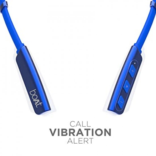 boAt Rockerz 235v2 Bluetooth Wireless in Ear Earphones with Mic (Blue)