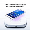 Flix (Beetel) Uv Sanitizer 10W Qi Wireless Charger,Portable Uv Sterilizer Box 99.9% Sterilization for Mask,Smartphone, Uv Box (White)