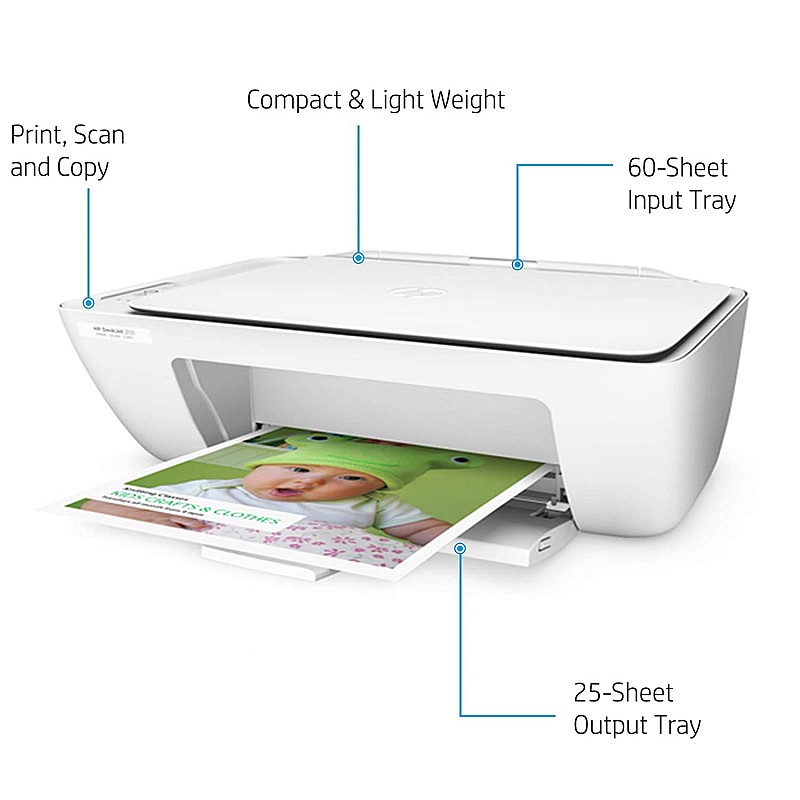 HP DeskJet 2131 All-in-One Inkjet Colour Printer