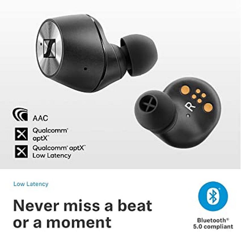 Sennheiser Momentum True Wireless in-Ear Bluetooth Headphone with Multi-Touch Black