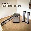 Philips Audio MMS2220B 2.1 Speaker 5.1 Channel 120W Bluetooth Convertible Multimedia Soundbar/Speaker (Black)