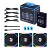 Lian Li UNI Fan SL V2 120mm ARGB Triple Case Fan Cooler