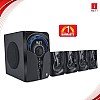 iBall Thunder 60 Watt 4.1 Channel Wireless Bluetooth Multimedia Speaker (Black)