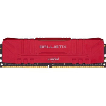 Crucial Ballistix 3200 MHz DDR4 DRAM Desktop Gaming Memory 8GB CL16 BL8G32C16U4R (Red)