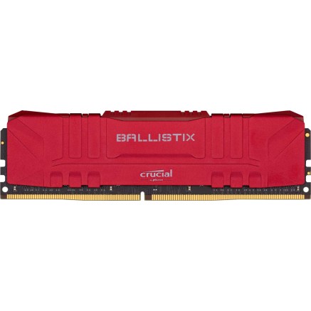 Crucial Ballistix 3200 MHz DDR4 DRAM Desktop Gaming Memory 8GB CL16 BL8G32C16U4R (Red) Crucial Ballistix 3200 MHz DDR4 DRAM Desktop Gaming Memory 8GB CL16 BL8G32C16U4R (Red)