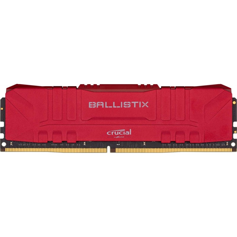 Crucial Ballistix 3200 MHz DDR4 DRAM Desktop Gaming Memory 8GB CL16 BL8G32C16U4R (Red)