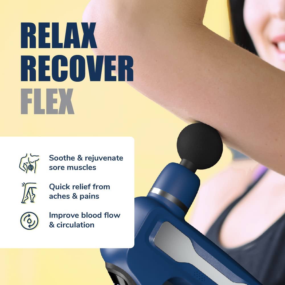 caresmith CS379 CHARGE Flex Cordless Massage Gun Massager