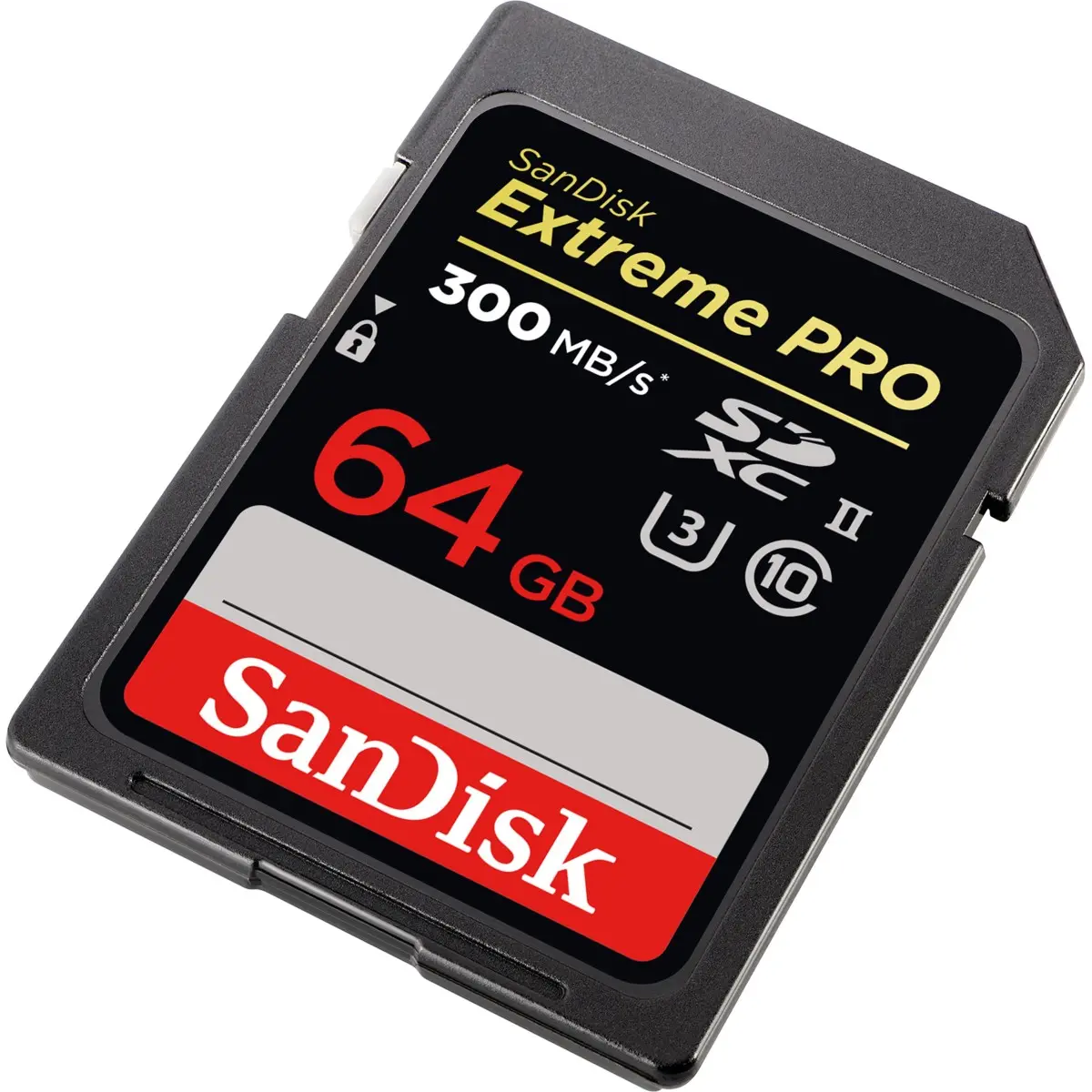 SanDisk 64GB Extreme PRO SDXC UHS-I Card - C10, U3, V30, 4K UHD, SD Card - SDSDXXY-064G-GN4IN