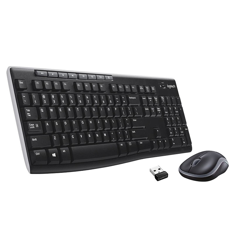 Logitech MK270r Wireless Keyboard and Mouse Combo for Windows