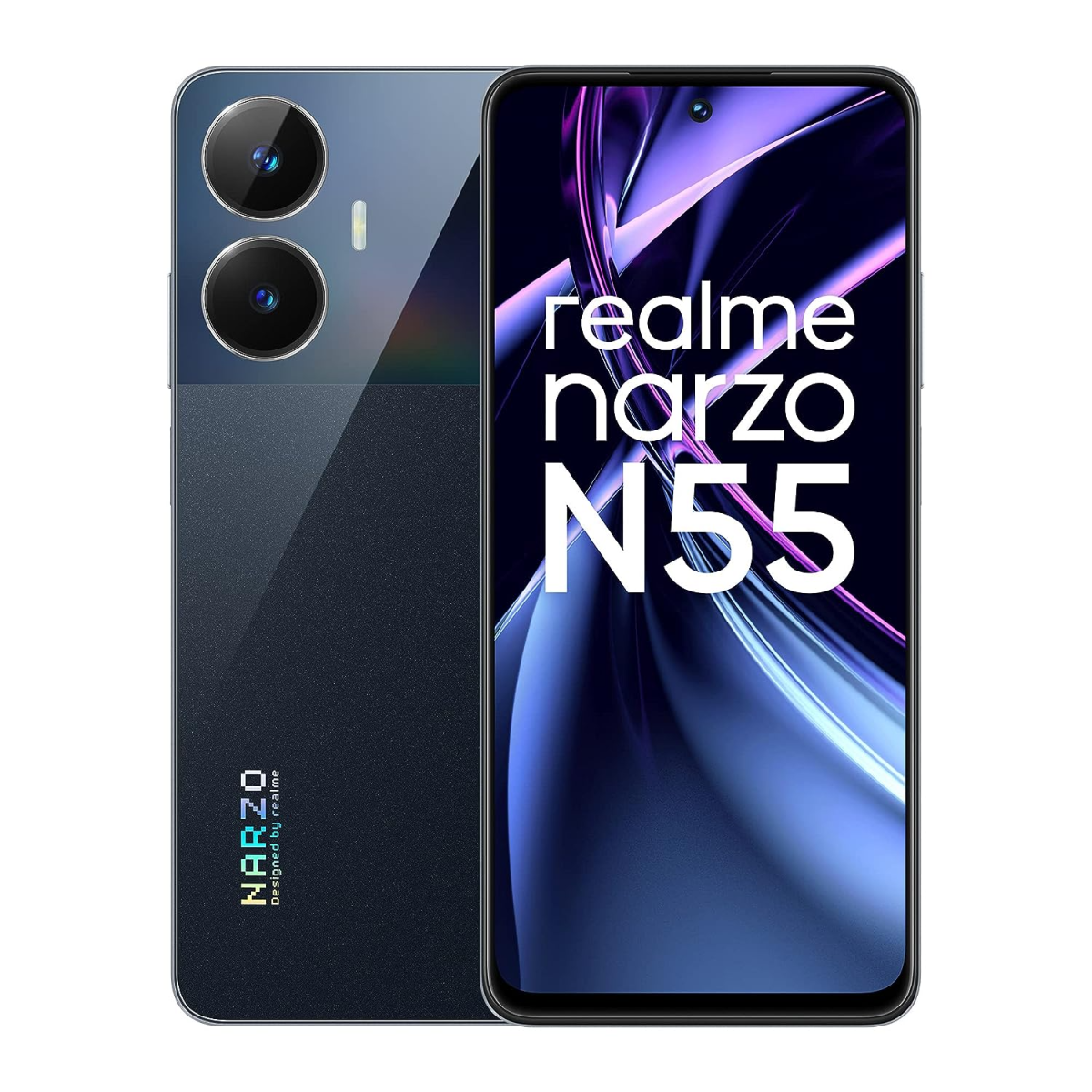 realme narzo N55 (Prime Black, 4GB RAM 64GB Storage refurbished