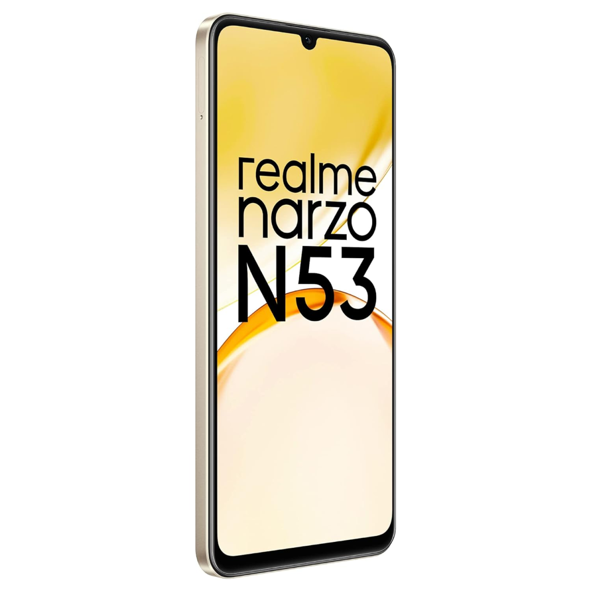realme narzo N53 (Feather Gold, 8GB RAM 128GB Storage refurbished