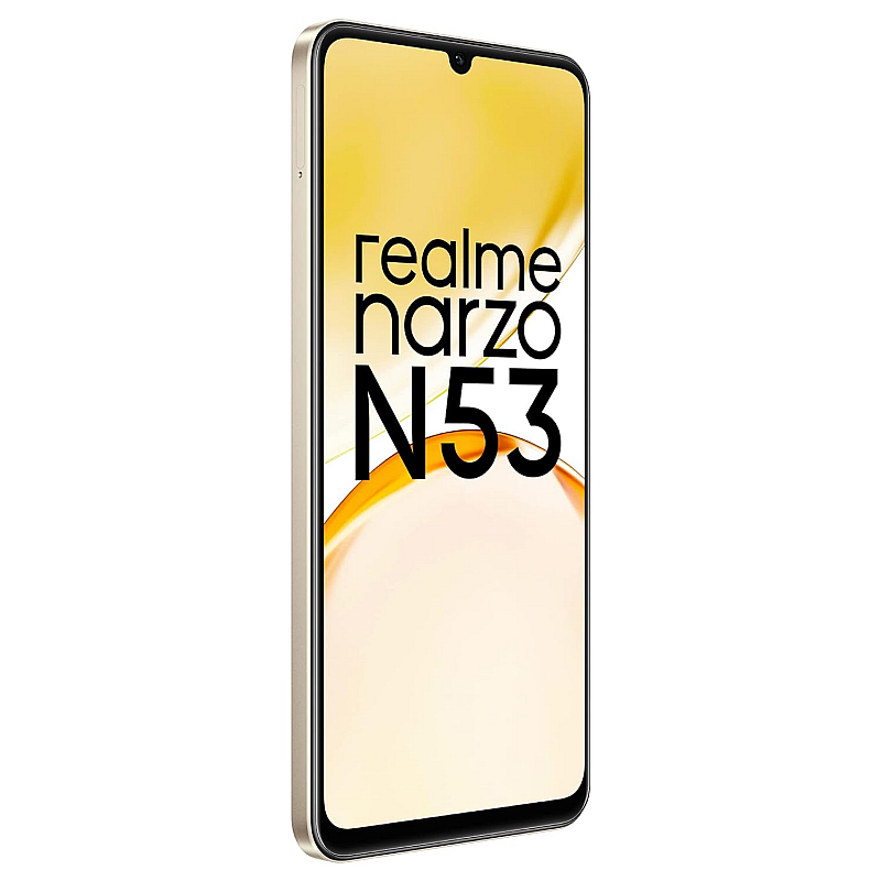 realme narzo N53 (Feather Gold, 8GB RAM 128GB Storage Refurbished