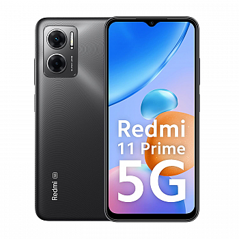 Redmi 11 Prime 5G (Thunder Black, 6GB RAM, 128GB Storage) Refurbished