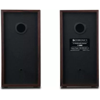 Zebronics Zeb-S999 2.0 Multimedia Speaker with Aux Connectivity Black