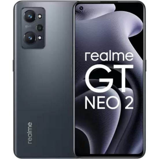 Realme GT Neo 2 (Neo Black, 8GB RAM, 128GB Storage) Refurbished