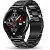 Pebble Cosmos Bold Pro 1.39" HD Display Luxury Metal Straps, BT Calling Voice Assistant Smartwatch  (Black Strap, Free Size)