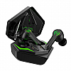 Wings Phantom Pro Earphones Gaming Earbuds with LED Battery Indicator 40 Hours Playtime Mic Black