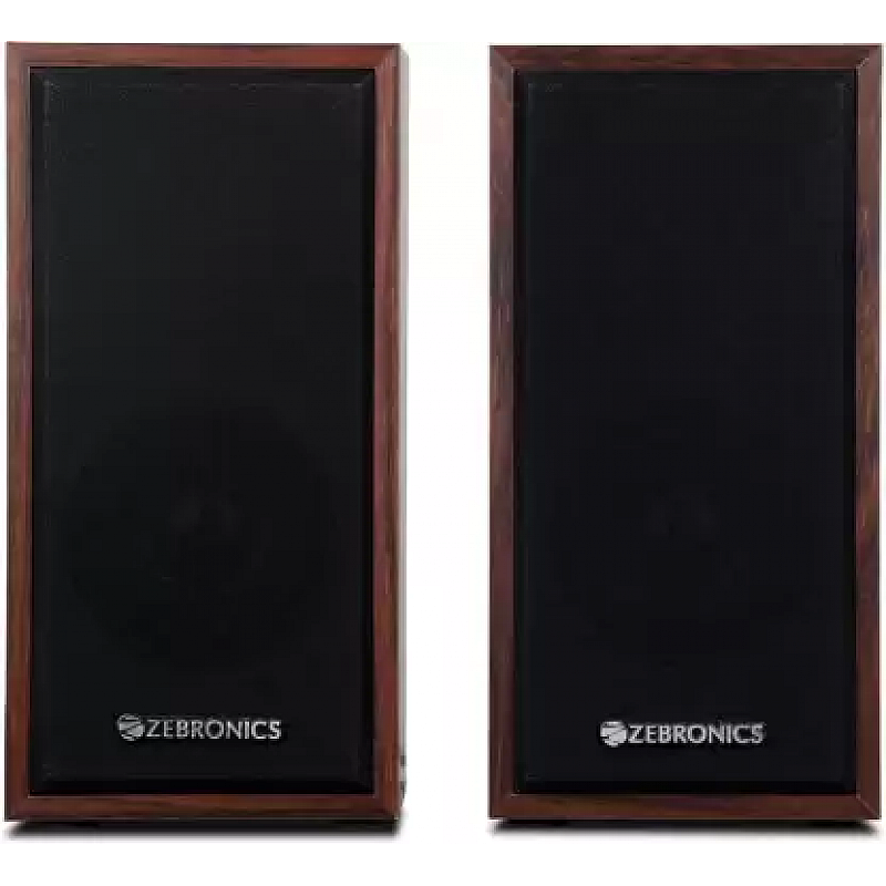 Zebronics Zeb-S999 2.0 Multimedia Speaker with Aux Connectivity Black