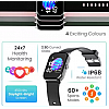 Ambrane Wise-Eon 1.69Lucid Display bluetooth calling function and 7 days battery life Smartwatch  (Black Strap, Regular)