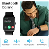 Ambrane Wise-Eon 1.69Lucid Display bluetooth calling function and 7 days battery life Smartwatch  (Black Strap, Regular)