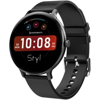 CrossBeats Orbit STYL 1.39 HD Display ,Built-in Games, 100+ watch faces, 15 days battery Smartwatch (Black Strap, Free Size) CrossBeats Orbit STYL 1.39 HD Display ,Built-in Games, 100+ watch faces, 15 days battery Smartwatch (Black Strap, Free Size)